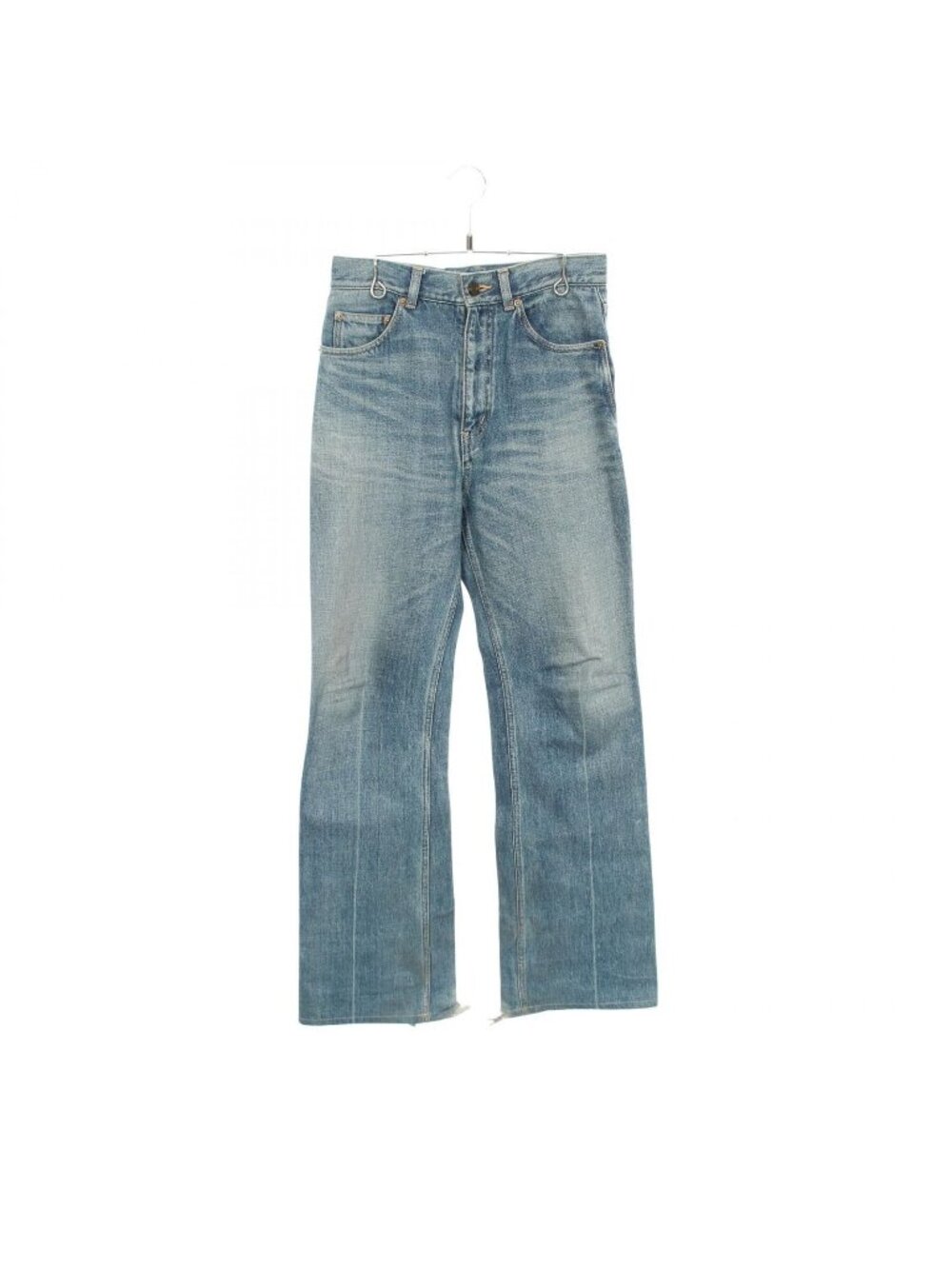 Saint Laurent Paris Denim Pants Bootcut Jeans Cotton